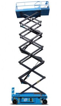 Ножничный подъемник Sinoboom 1414 Plus в прокат в Орске. У нас лучшая цена за сутки! Возможность взять в аренду с выгодной скидкой до 40% при экспресс доставке 24/7. И помните, ночью стоимость еще дешевле на 30%! #арендапрокат #виброплита #выгодно